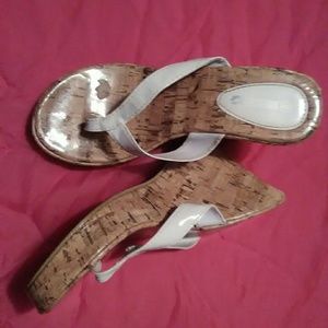 Cork Wedge Sandals